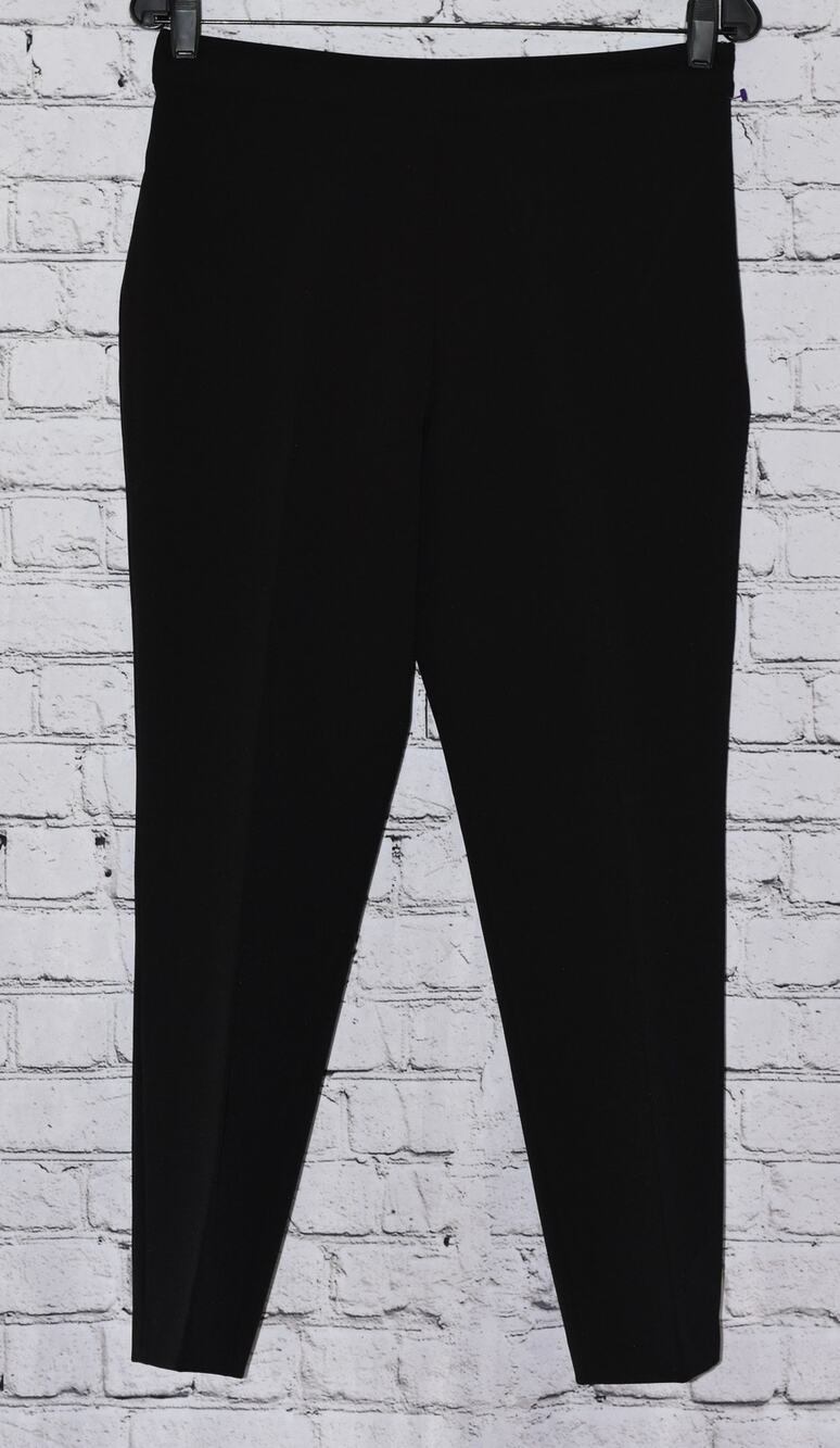 KATE SPADE Black Tapered Leg Form Fitting Dress Pants Trousers Size 6 NWOT